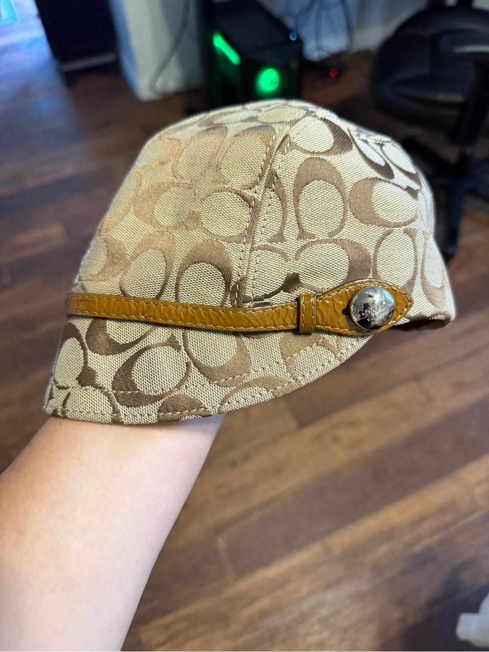 Vintage coach y2k era Britney Spears style 2000s hat